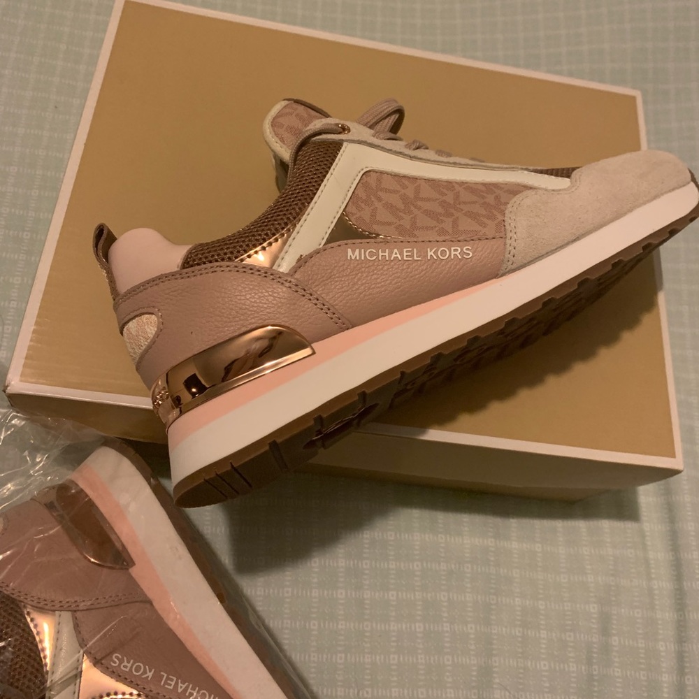 Wilma Suede and Logo Trainers